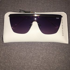 Quay “get right” shield sunglasses